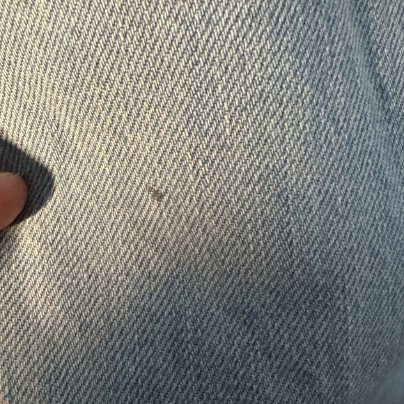 Madewell Women's Light Blue Wide Leg Crop Jeans - Size 28 - NWT - Picture 6 of 7